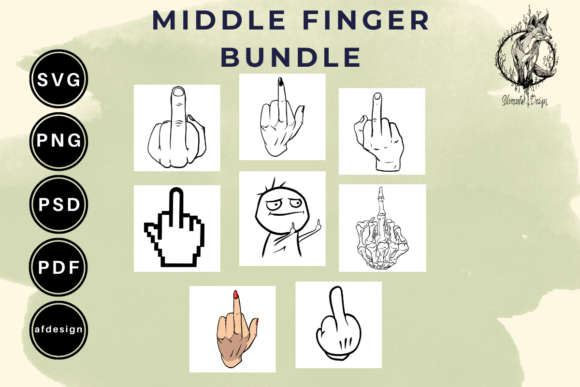 Download Skeleton Middle Finger Bundle - Premium Bundle