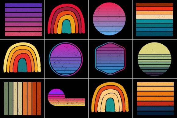 Download Vintage Grunge Retro Sunset Background - Sunset background Collection