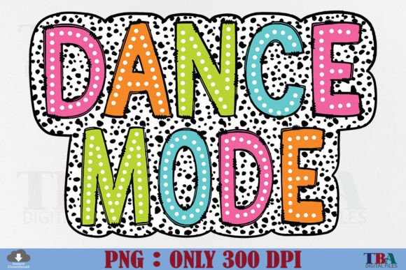Download Dance Mode PNG Dalmatian Dots Doodle - Premium Resources
