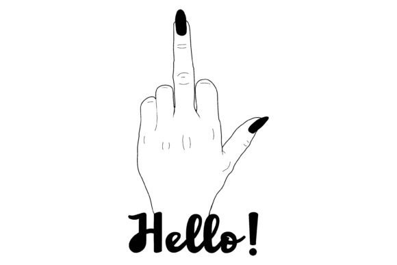 Download Middle Finger Hand SVG - Finger Collection