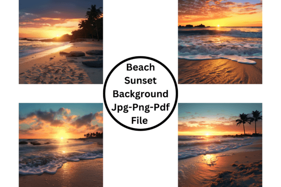 Download Beach Sunset Background - Sunset background Collection